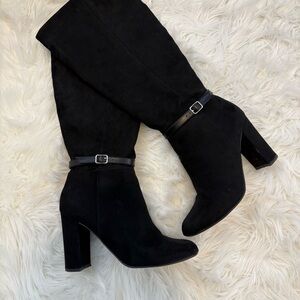 Lauren Conrad Black Knee-High Women's Boots